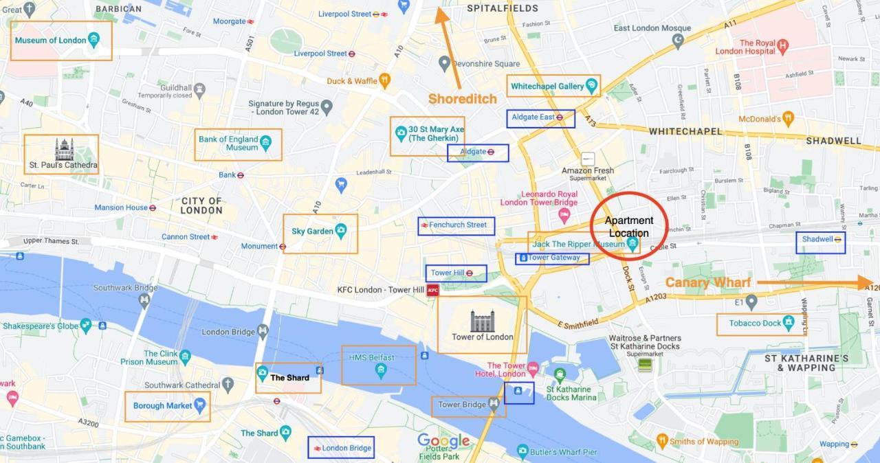 Luxury Private Mews Modern Apartment In The City London Ngoại thất bức ảnh